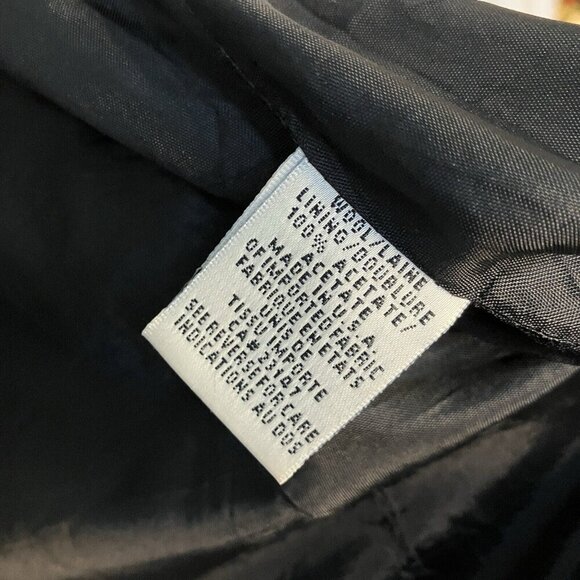 Vintage Talbots Wool Blazer Womens 10 Long Line Plaid Check Herringbone Neutral - Picture 6 of 9